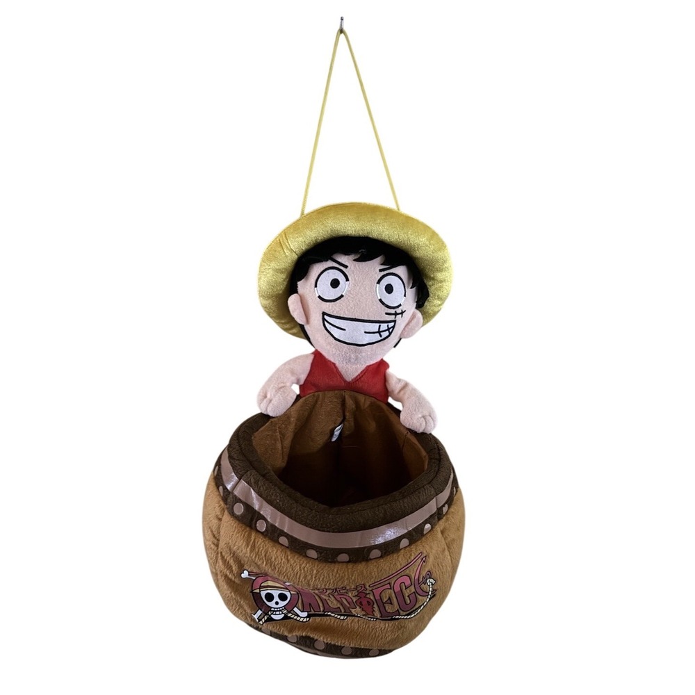 One Piece Luffy D Monkey 8"‎ Plush Anime Bag